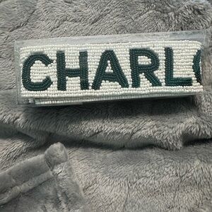 UNCC BEADED PURSE STRAP